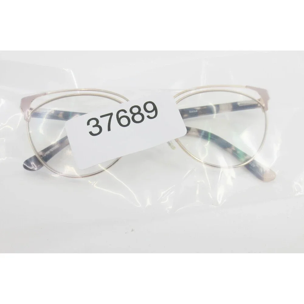 Salsa SA 20202 G/RO Cat Eye Eyeglasses Gold Tortoise Shell Frames 53-18-140